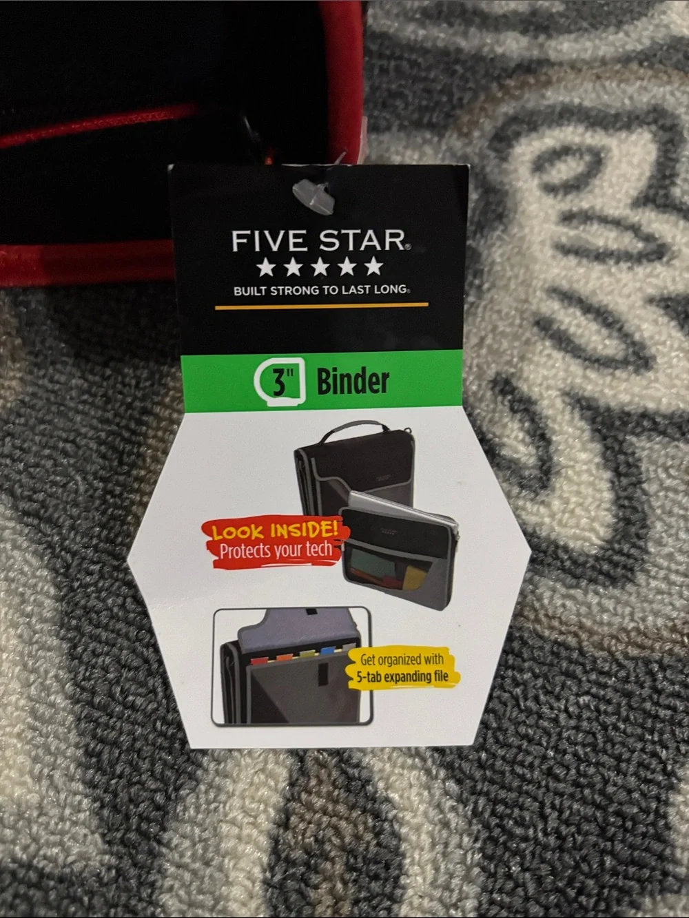 Five Star Zipper Binder Case